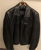 Wilson Men's Leather Jacket M Black 46