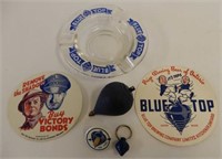 GROUPING OF BLUE TOP BREWERY COLLECTIBLES