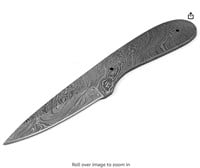Hand Forged Damascus Steel Blank Blade 7.00"