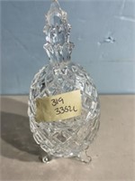 Glass Pineapple Candy Dish