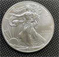 2011 Uncirculated 1 Oz  American Silver Eagle