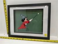 mickey mouse cel hand painted by local artist