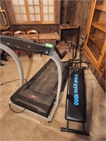 i-Fit Pro Form 785Pi Treadmill & Total Gym 1000 Ex