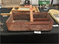 Unique Vintage Metal Basket
