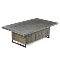 New CANVAS Breton Rectangle Outdoor Patio Coffee/D