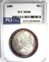 1900 Morgan MS66 LISTS $625