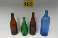Lyons, NY Glass Bottles - Forgham, House, Parshall