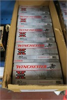 5- Boxes Winchester Super X .40 S & W 155-grain