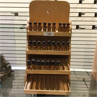 (1) Rack of Essential Oils