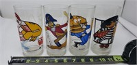 1977 McDonaldland Action Series Collector Glasses