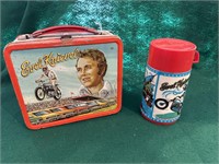 Aladdin Evel Knievel Metal Lunch Box