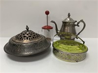 Wilcox Silver plated Kitchen group