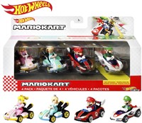 $24  Hot Wheels - Mario Kart Vehicle 4-Pack