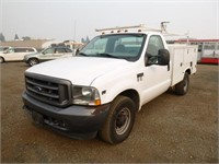 2002 Ford F350 Utility Truck