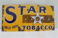 Star Tobacco- porcelain SS-12"x24'