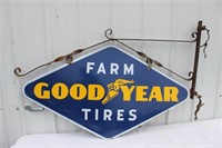 Good Year Farm Tires on bracket(1946)- DST -29"x4