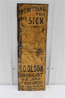 Everything for the Sick- H. O. Olson Druggist,