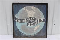 Fairbanks Scales-wooden 24"x24"