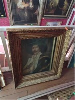 Large Antique Frame 31 inches by 36 inches