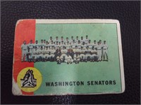 1963 TOPPS #131 WASHINGTON SENATORS TC