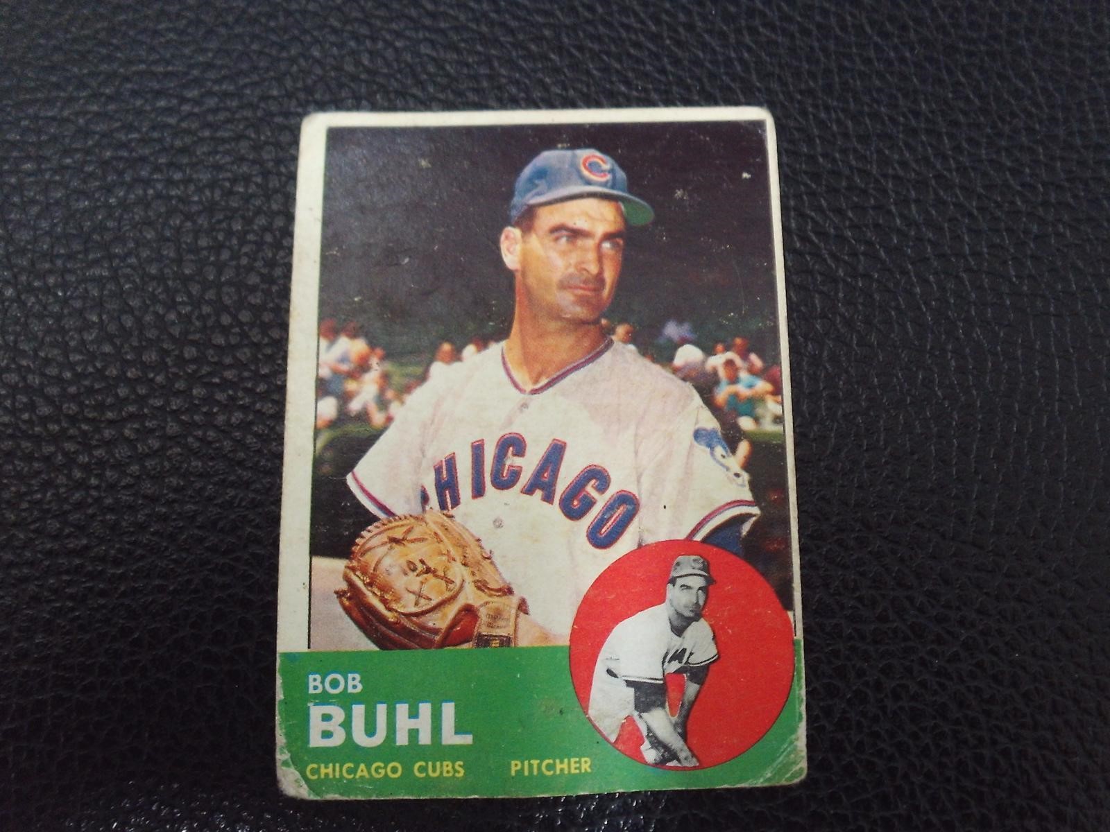 1963 TOPPS #175 BOB BUHL CHICAGO CUBS