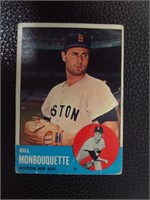 1963 TOPPS #480 BILL MONBOUQUETTE RED SOX