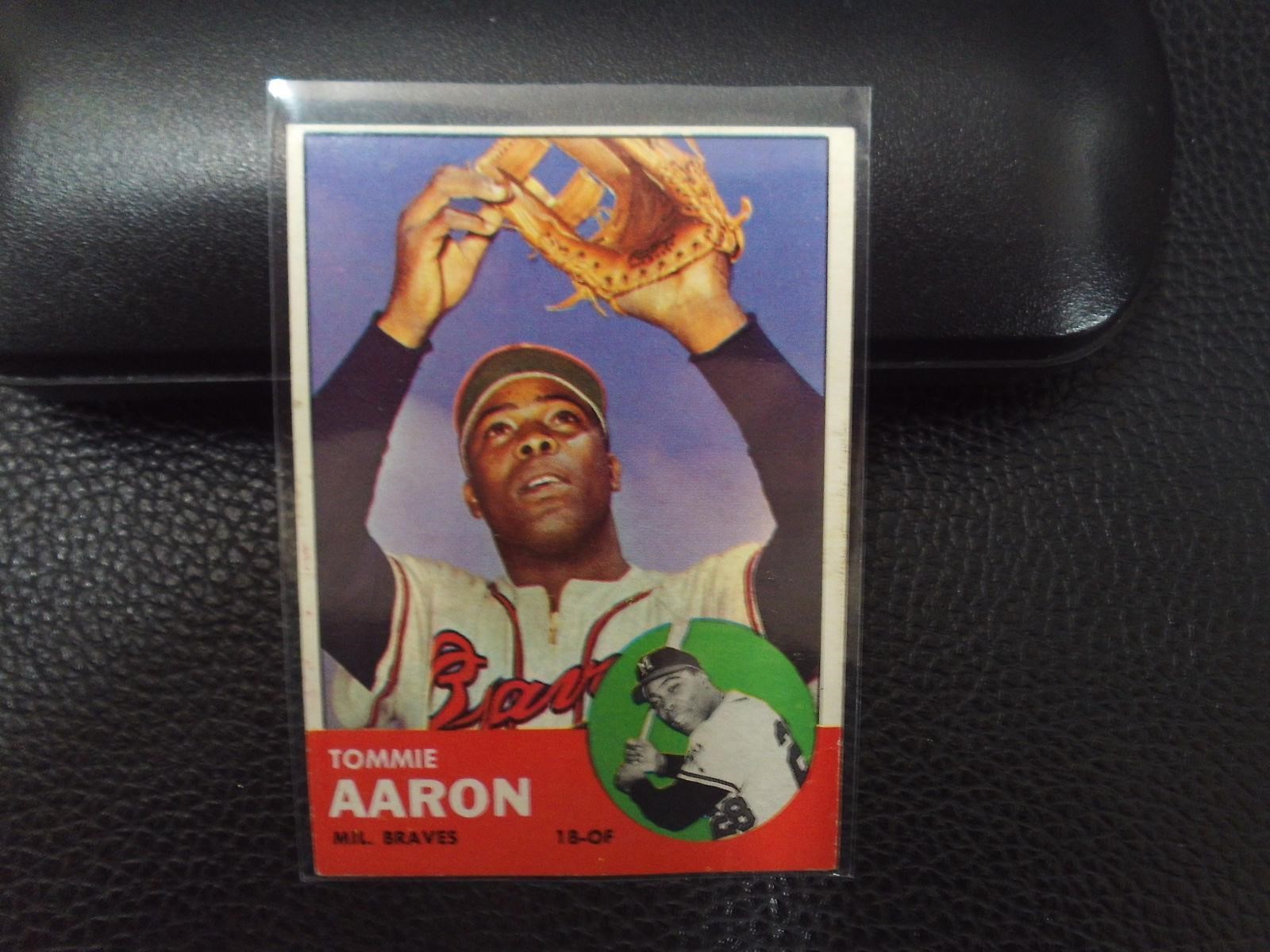 1963 TOPPS #46 TOMMIE AARON BRAVES