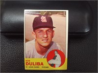 1963 TOPPS #97 BOB DULIBA CARDINALS VINTAGE