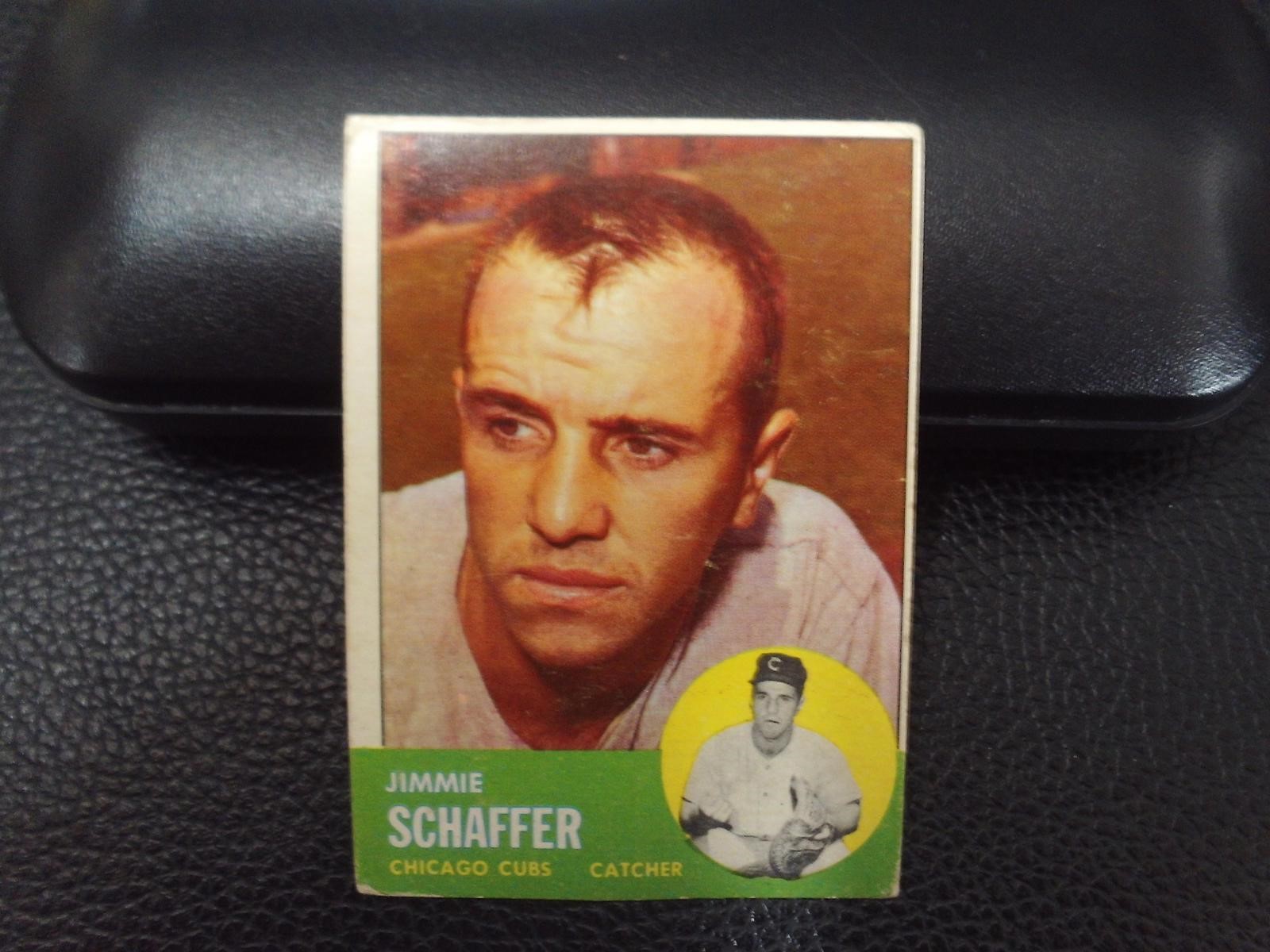 1963 TOPPS #81 JIMMIE SCHAFFER CHICAGO CUBS