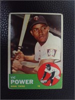 1963 TOPPS #40 VIC POWER MINNESOTA TWINS