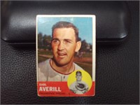 1963 TOPPS #139 EARL AVERILL PHILLIES VINTAGE