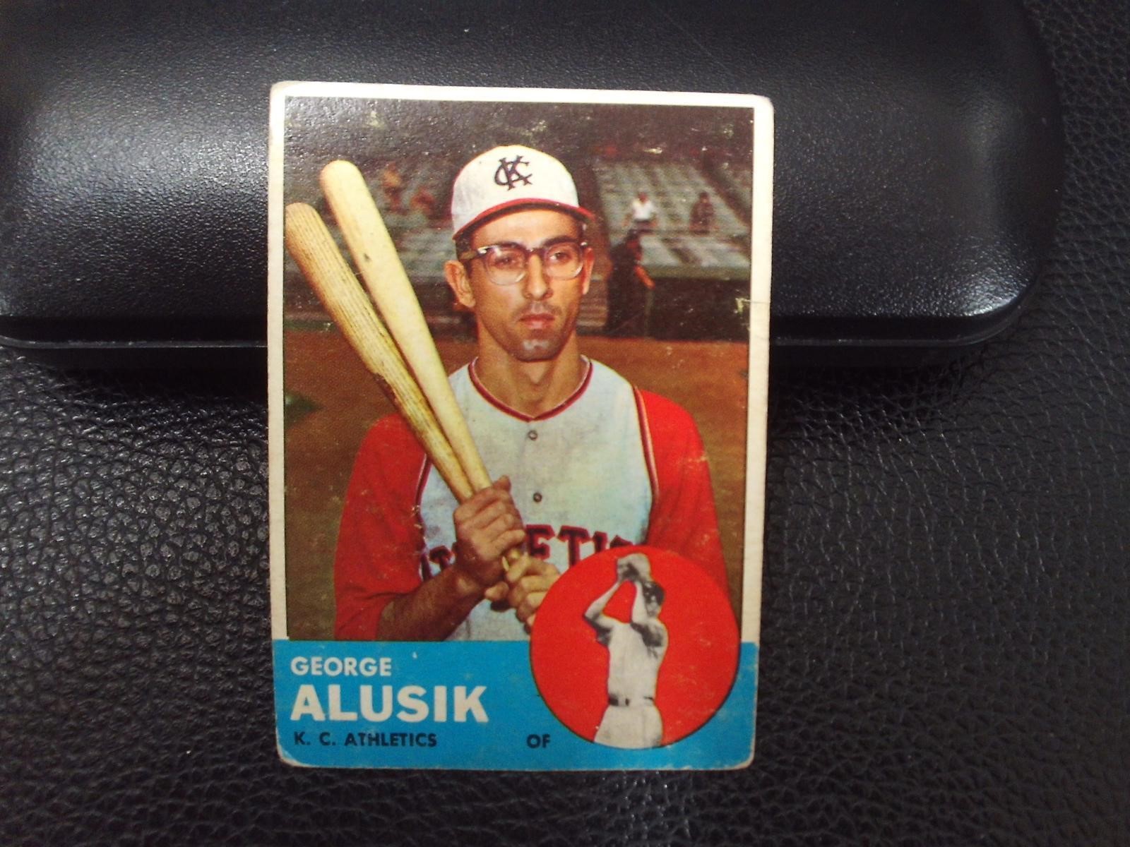 1963 TOPPS #51 GEORGE ALUSIK ATHLETICS