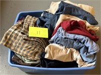 Tote of Clothes