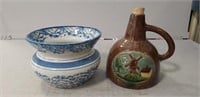 2 Vintage Stoneware/Pottery Pieces