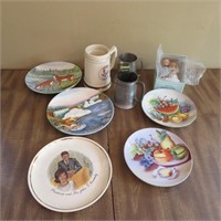 Decorative Plates and Steins