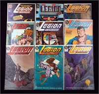 9 New Legion Super Heroes 1989 D C Comic Books Lot