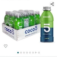 Coco5 Clean Sports Hydration Coconut Flavor