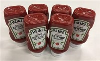 6 Heinz Ketchup 375ml/ea