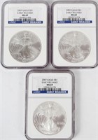 2007 EARLY RELEASE SILVER EAGLES