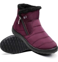 ($34) Women Lightweight Snow Boots Winter