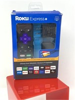 Roku Express + streaming media player...like new