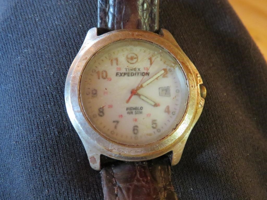 2 Watches - Untested - Timex May Be Good for Parts