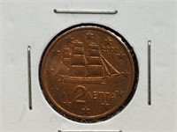 2002 Greek Euro Foreign Coin