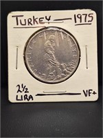 1975  Turkey foreign coin