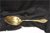 Reed and Barton Lace Sterling Serving Spoon