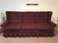 Burgundy Couch