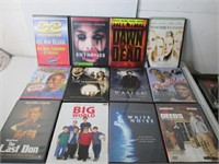 LOT OF 12 ASSORTED DVDs
