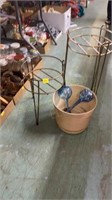 Plant Stands & Glass Watering Globes