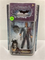 The dark Knight, two face with scarred coin by