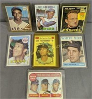 7 1960s-70 Baseball Cards. 1962 Topps Ernie